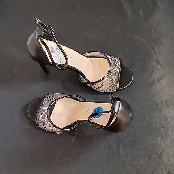 BRAND NEW RAMPAGE HIGH HEEL STILETTOS ADJUSTABLE BUCKLE STRAP SANDAL - Picture 5 of 15